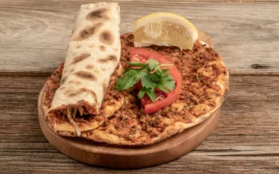 Leckere Lahmacun gibt es bei Fuego Paderborn Elsen